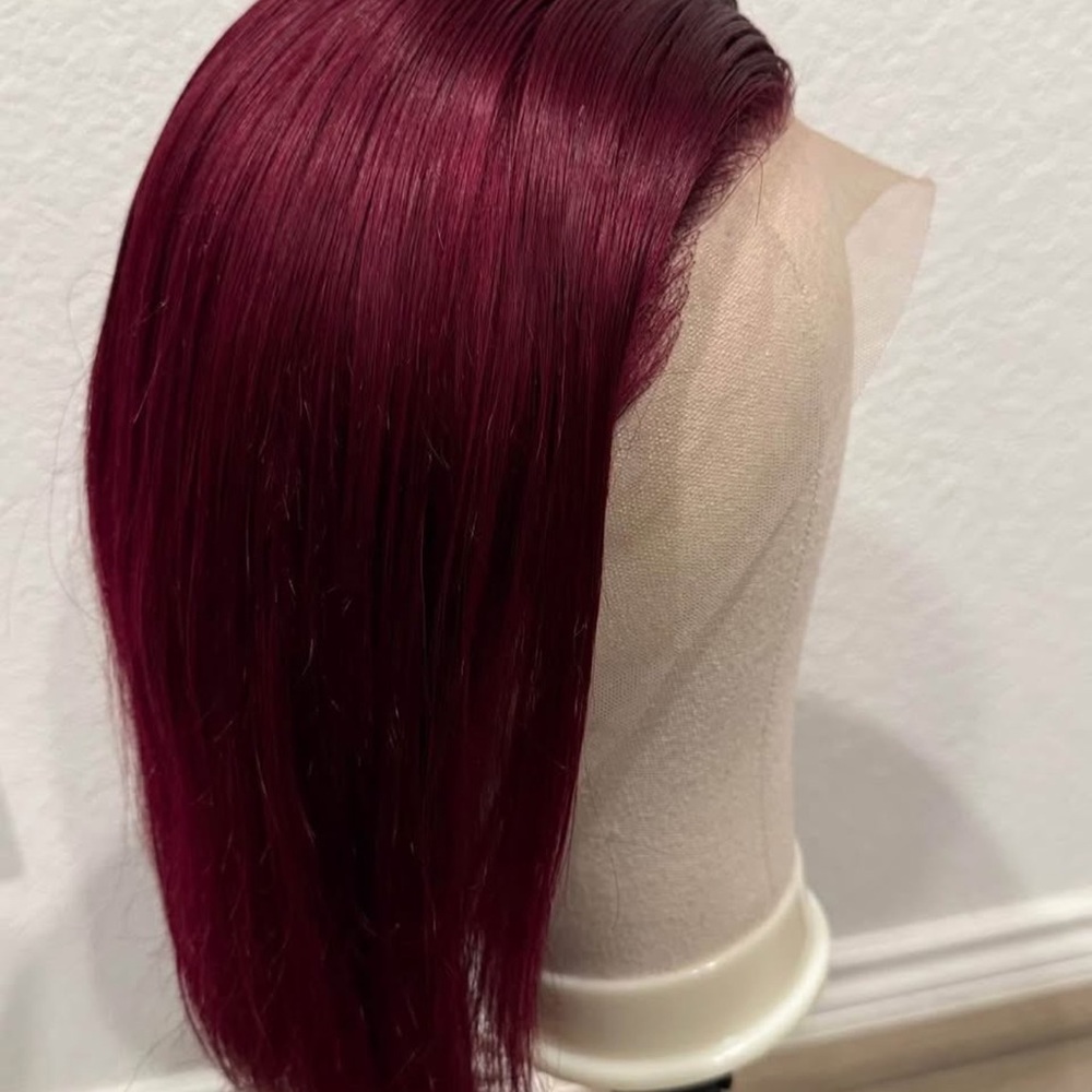 Her Wig Closet Red Straight Wig Extensions